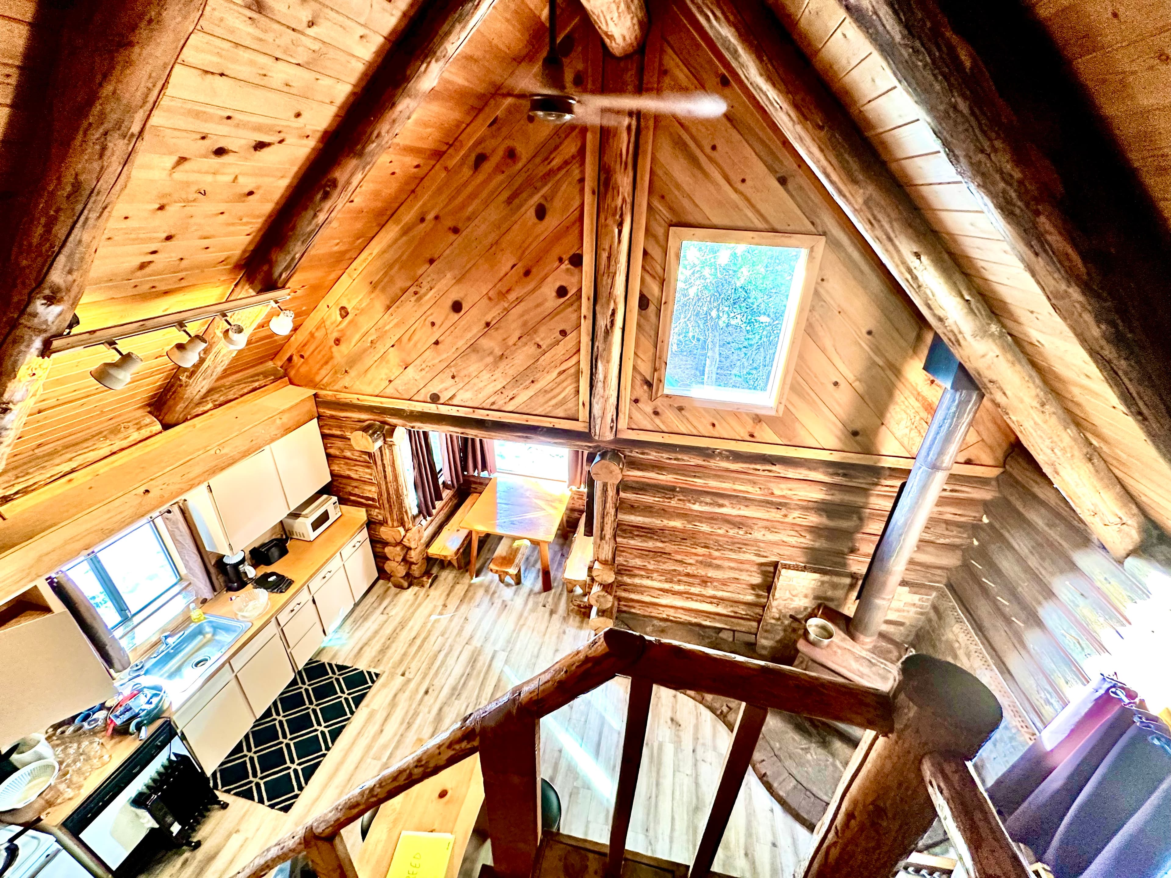 Huge vaulted ceilings