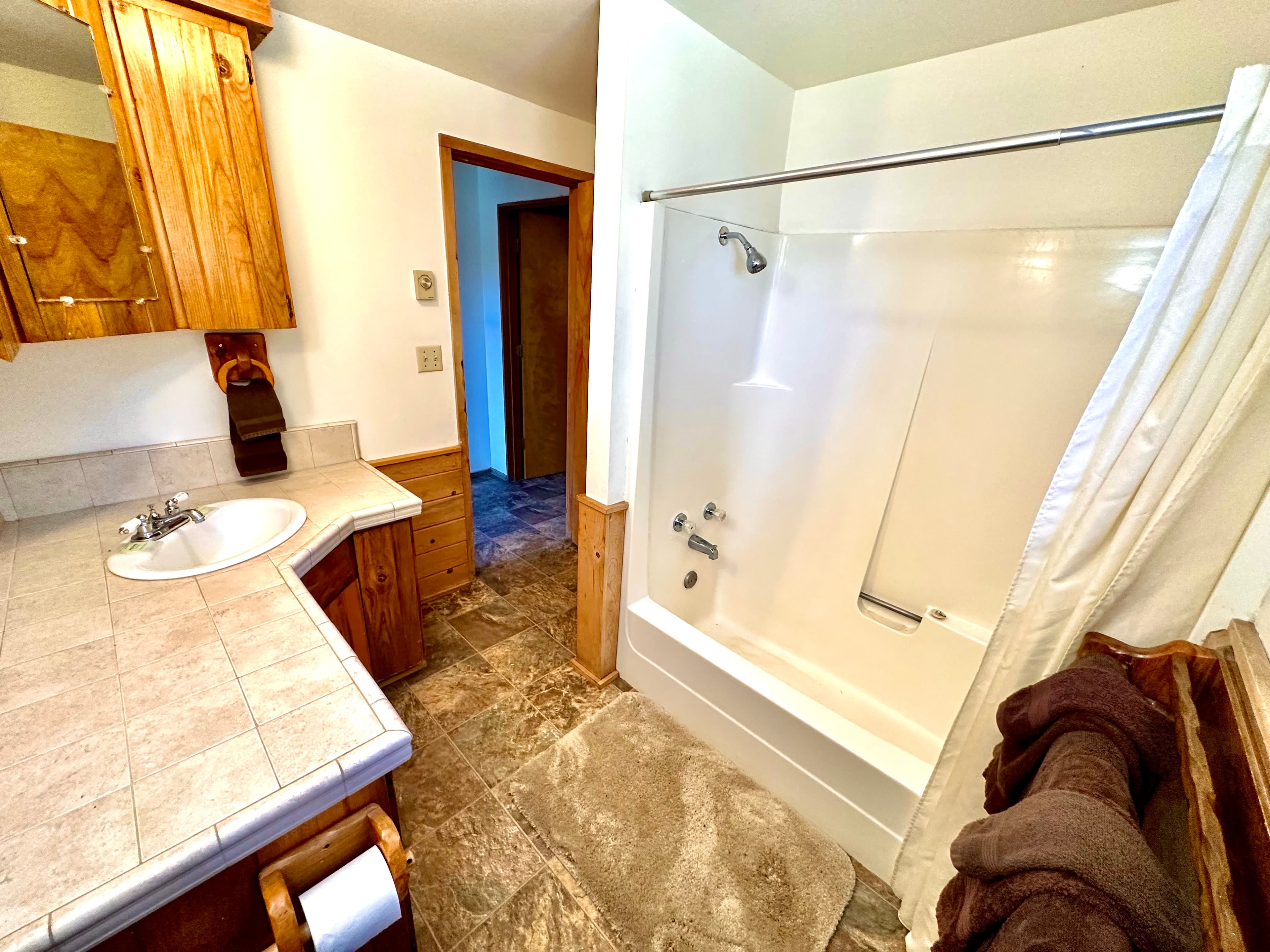 Full bathroom downstairs