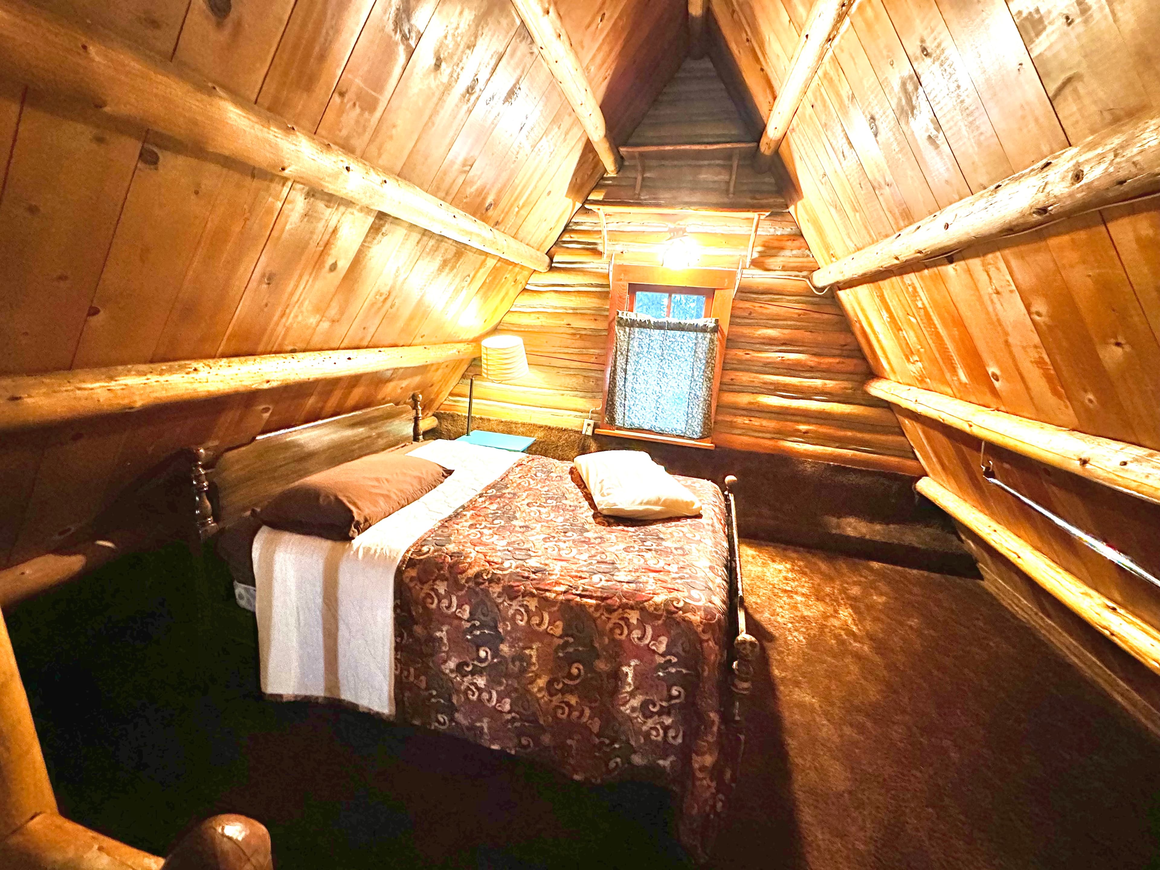 Loft room above original living room